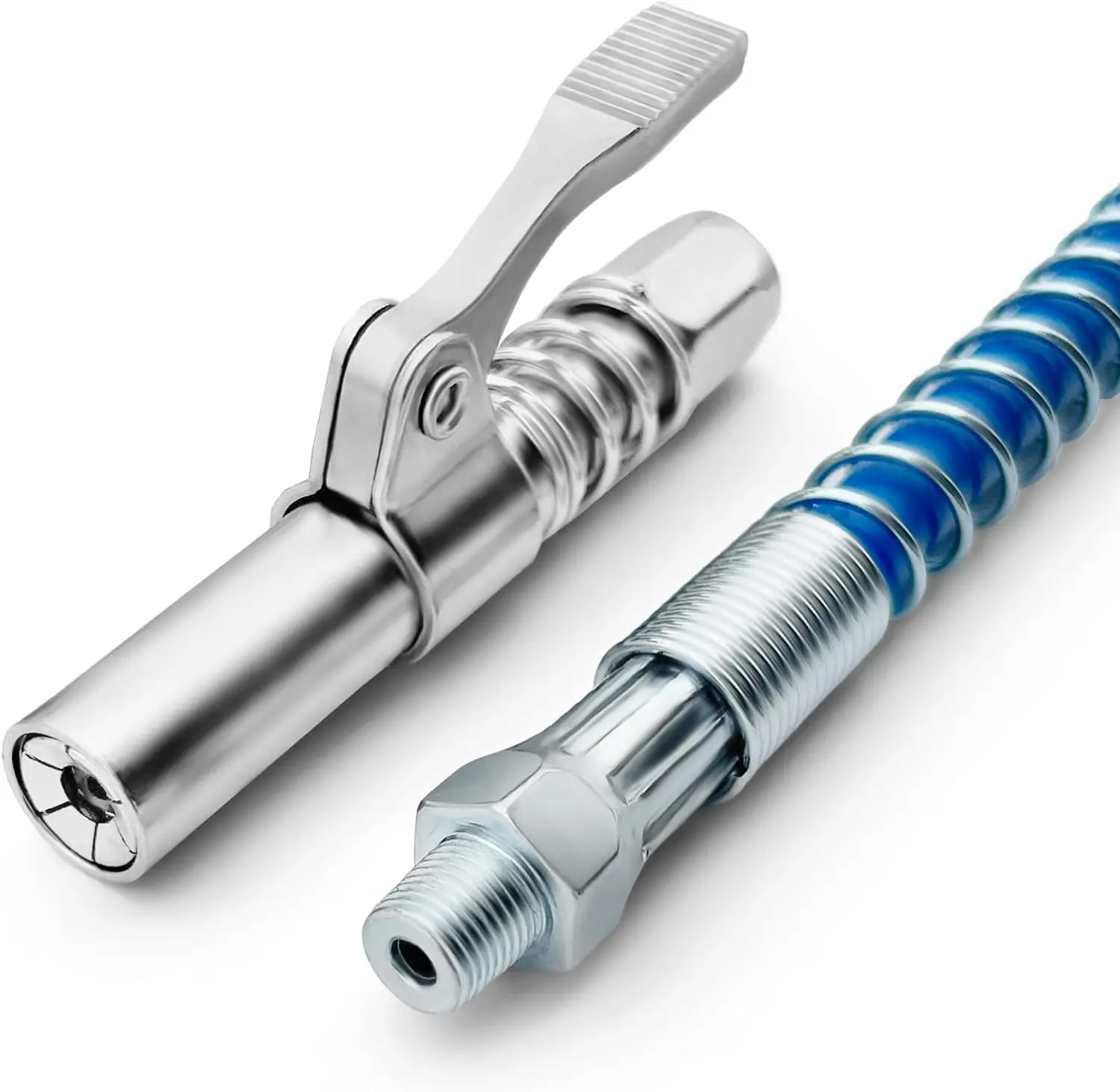 New grease gun coupler Quick Release  Locking Clamp Grease Gun Nozzle Nipple Heavy-Duty High Pressure grease gun accessories