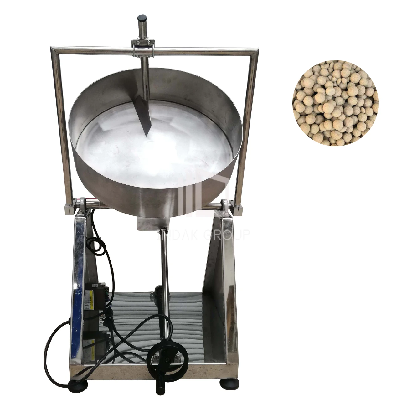 Дисковый гранулятор из нержавеющей стали по