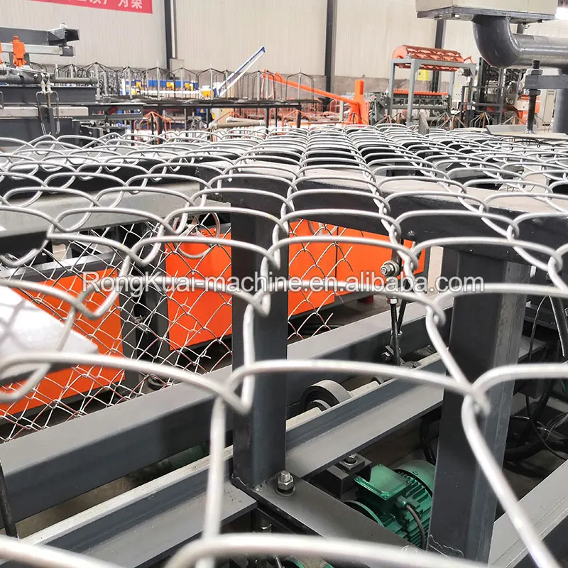 Оборудование для производства забора из звена цепи