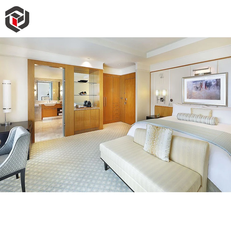 Wholesale price foshan factory oem custom new modern style contracted 5 star hotel bedroom furniture set