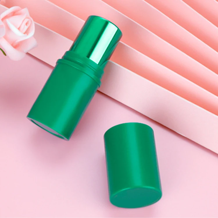 Customized 16 g Round Plastic Concealer Tube Powder Blusher Tube For Powder Blusher Tube Packaging Material