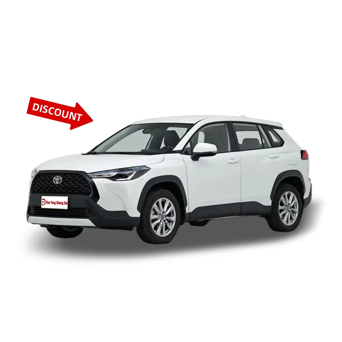 2024 T-oyota C-orolla Cross гибридный внедорожник Элитный 2 0 л CVT евро-VI темные внутренние тканевые сиденья FWD электротопливо новые автомобили популярные и дешевые