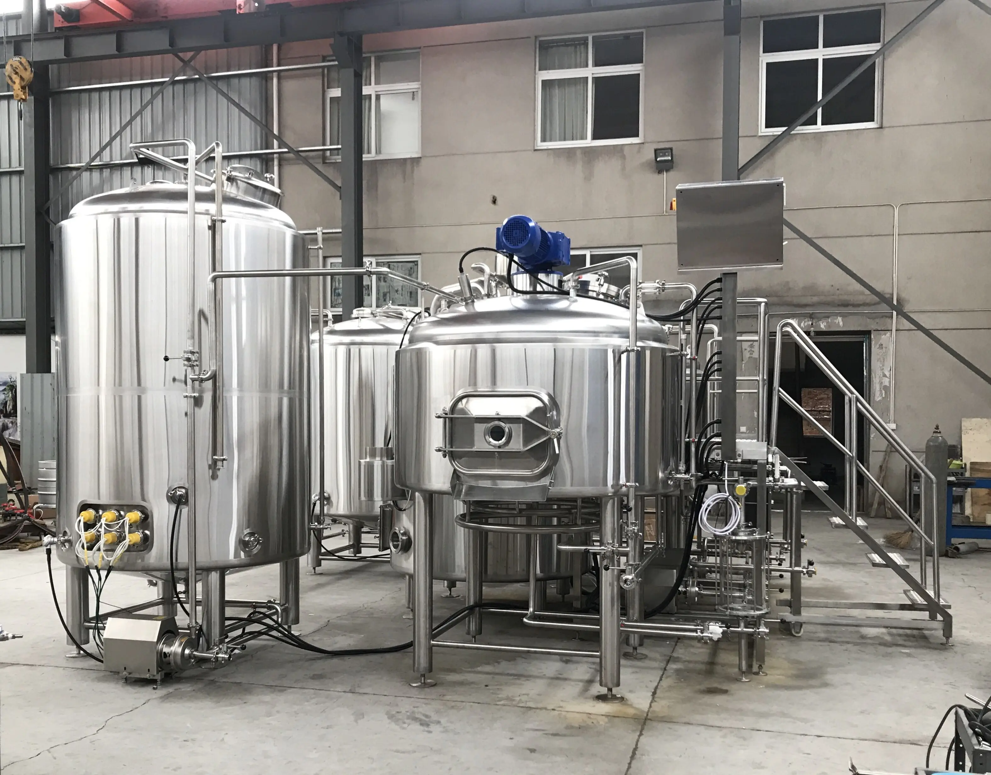Коммерческая полностью зерновая Пивоваренная система 10BBL для пивоварения крафт