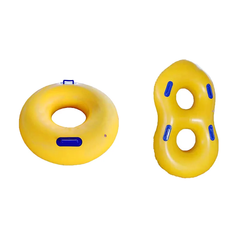 Customized inflatable waterpark single double tube slides