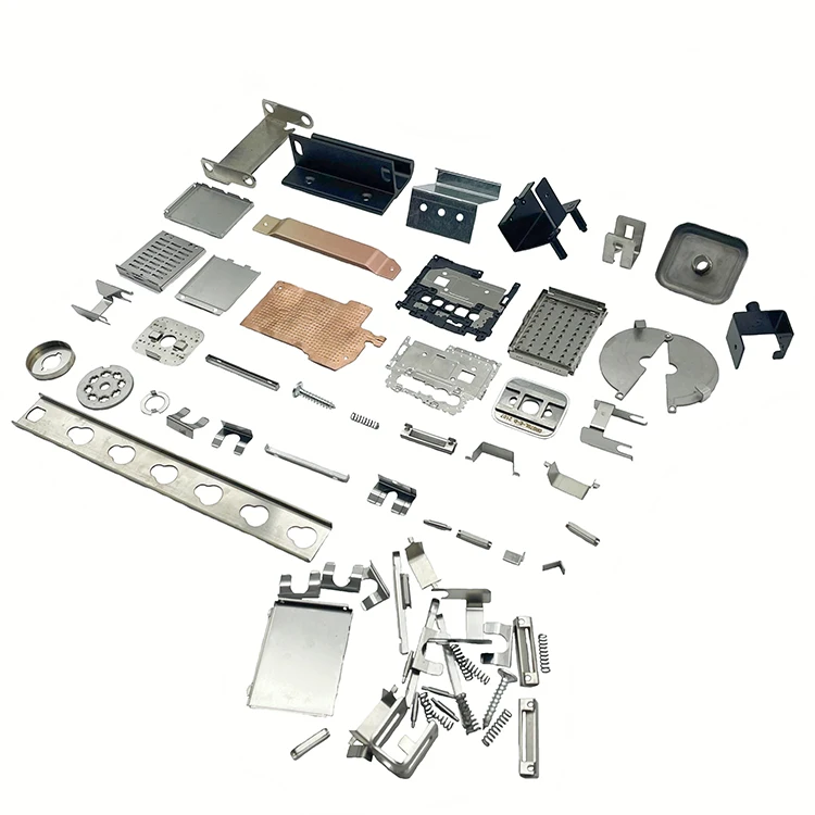 OEM Galvanized Sheet Metal Manufacturing Gold Plated Stainless Forming Press Sheet Metal Christmas