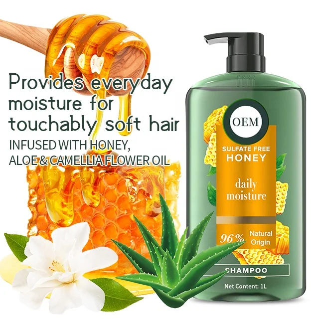 Wholesale Moisturizing Nourishing Shampoo For Dry Hair Private Label Organic Hair Shampoo Manufacturers Shampoo With Honey