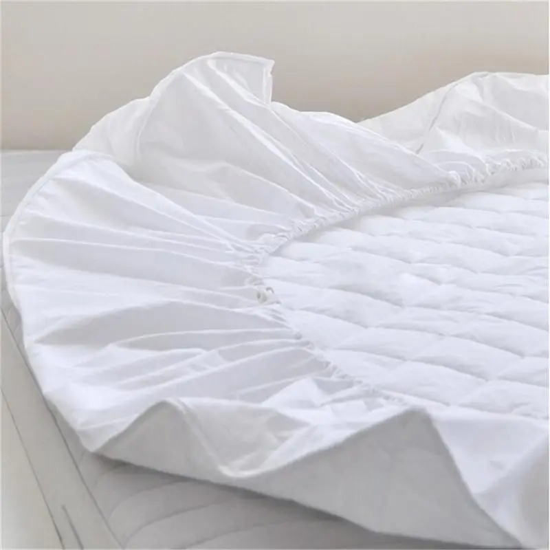 Fire Retardent Resistant Baby Mattress Pad Felt Pad for Mattress 100% Polyester 40 Plain Knitted Microfiber All-season