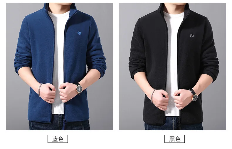 Customized Warm Comfortable zip Sherpa Jacket Winter Polyester Custom Winter Fleece Jacket Men sports winter jacket