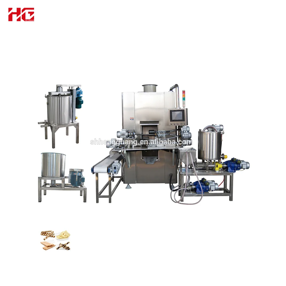 HG Full automatic stainless steel Manufacturing  snack equipment wafer stick machine