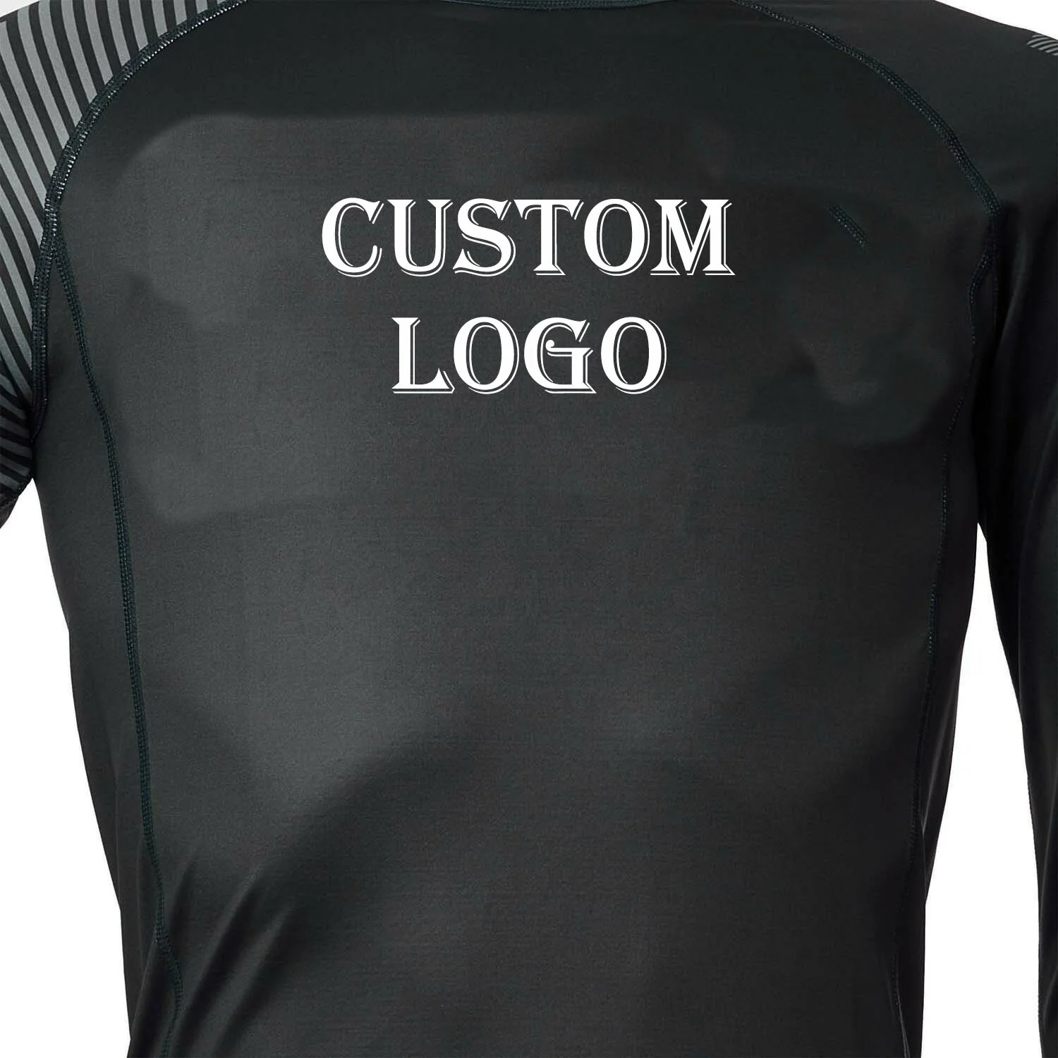 Custom Design Long Sleeve Men Rashguard Sublimated Printed BJJ Rash Guard