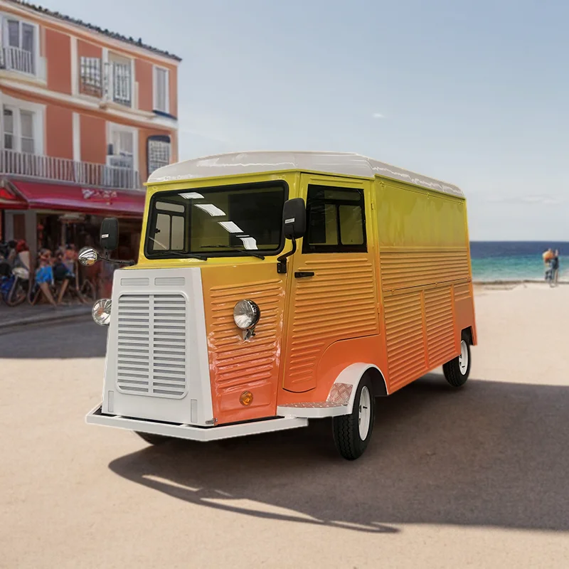 Factory Food Mobile Truck for Ice Cream and Snack Foods with Core Motor Component for Restaurant Applications