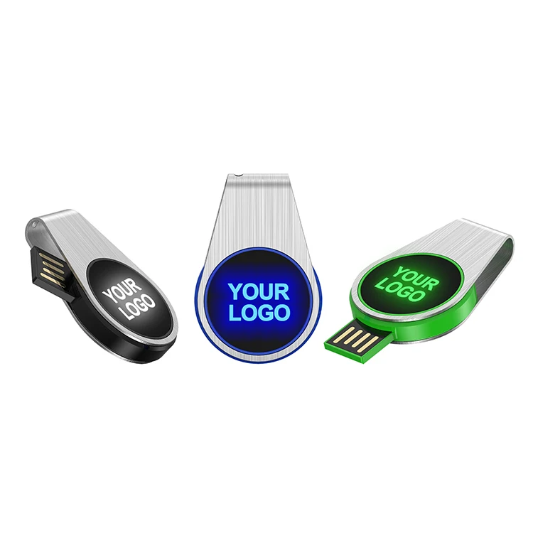 The New Listing circle cle usb custom thumb tv stick led usb flash drive oem pendrive 16g 32gb 64gb wholesale branded usb sticks