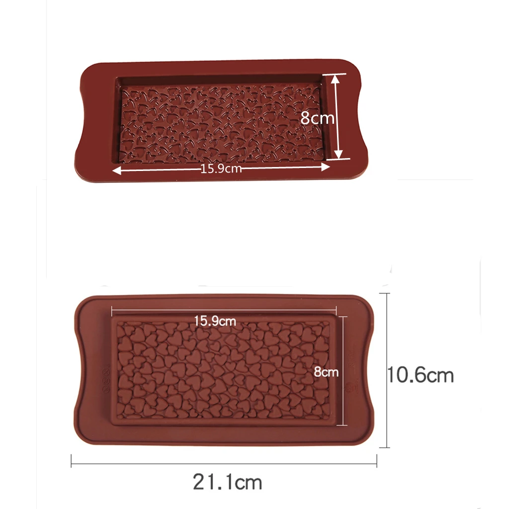 Factory custom wholesale silicone chocolate  mold fondant tool chocolate chips