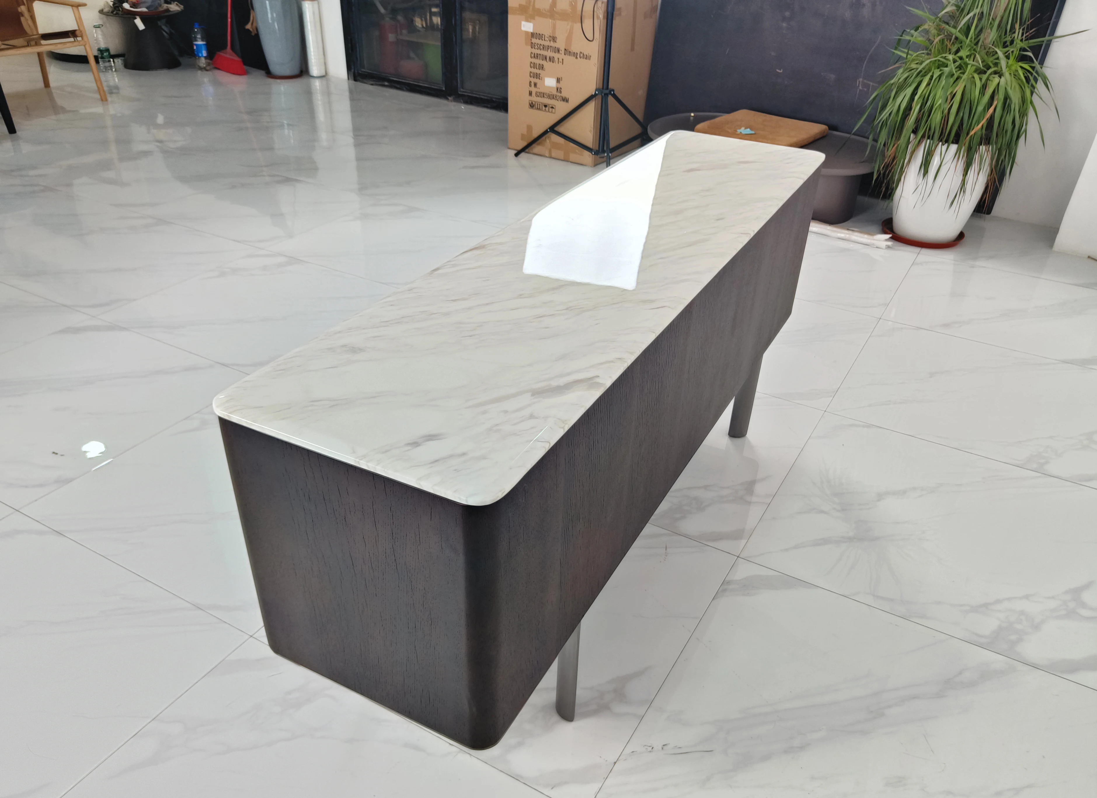 Modern Large Buffet Sideboard Accent Console Cabinet Storage Cabinet Coffee Bar Wine Bar Console Table for Dining Living Room