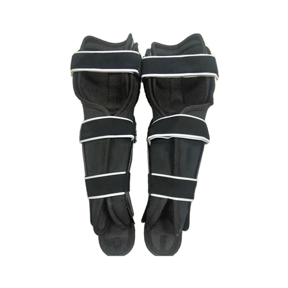 Custom Professional Hockey Shin Guards Wear Hockey Leg Pads Balls Sport Kneecap Protective Ball/Field/Floor Hockey Shin Pads