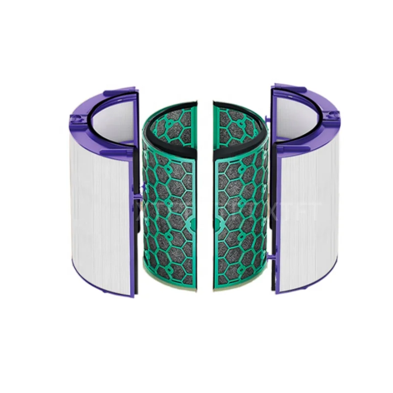 Запчасти для очистителя воздуха Dysons HP04 TP04 DP04 TP05 TP05 HP05, Hepa-фильтр, аксессуары, круглый картридж из стекловолокна с активированным углем