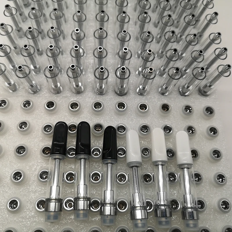 High Quality 510 Thread Empty Vape Pens Ceramic Coil Leakproof Thick Oil Vape Cartridges OEM Logo