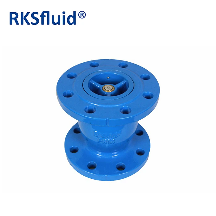 DIN Nozzle check valve PN16 DN50 Ductile iron Flange Type Silent check valve