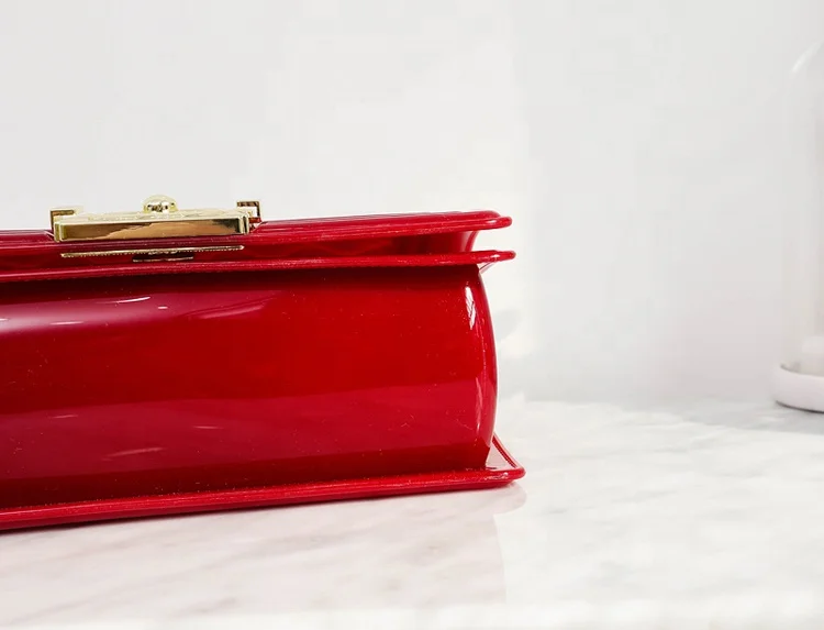 
Wholesale 2020 new arrivals women Shoulder bag Glossy pvc ladies luxury designer handbags fashion candy Jelly women hand bags 