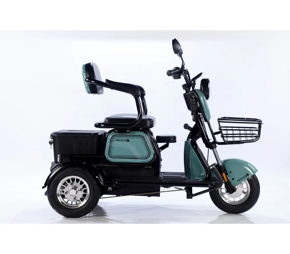 800W electric tricycle household small scooter three-seat adjustable electric tricycle electric tricycle turkey
