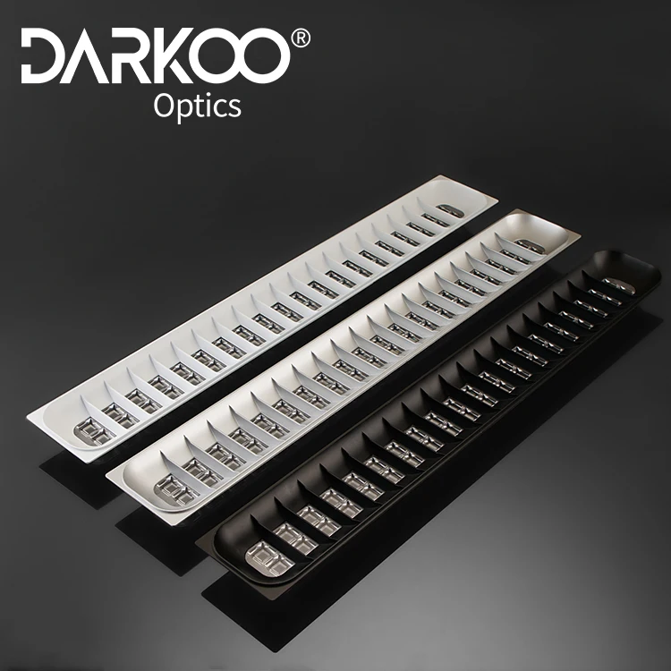 Led Len Linear Light Board With Lens Len Linear Light Cre Led Lenses With White Holder 417X32Mm Linear Light Pendant Led Lenses