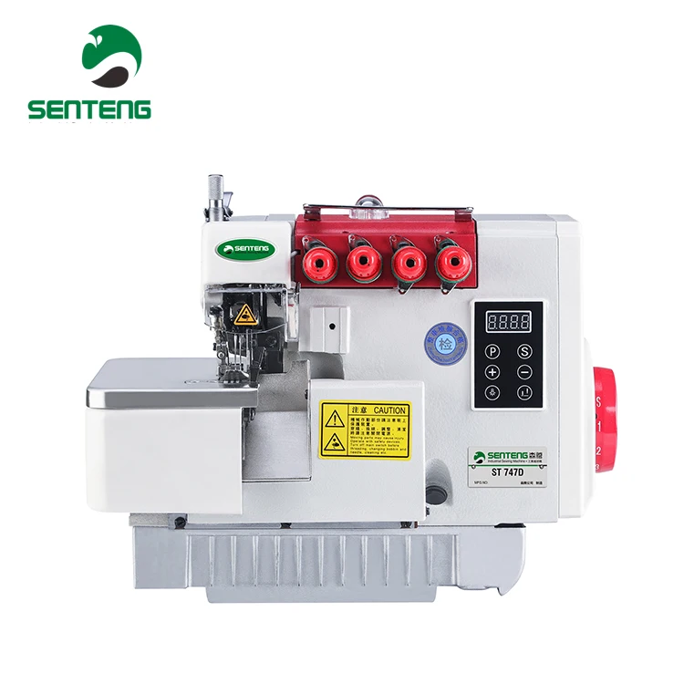Factory Direct Sales Industrial Sewing Machines Mechatronics High Speed Overlock Sewing Machine