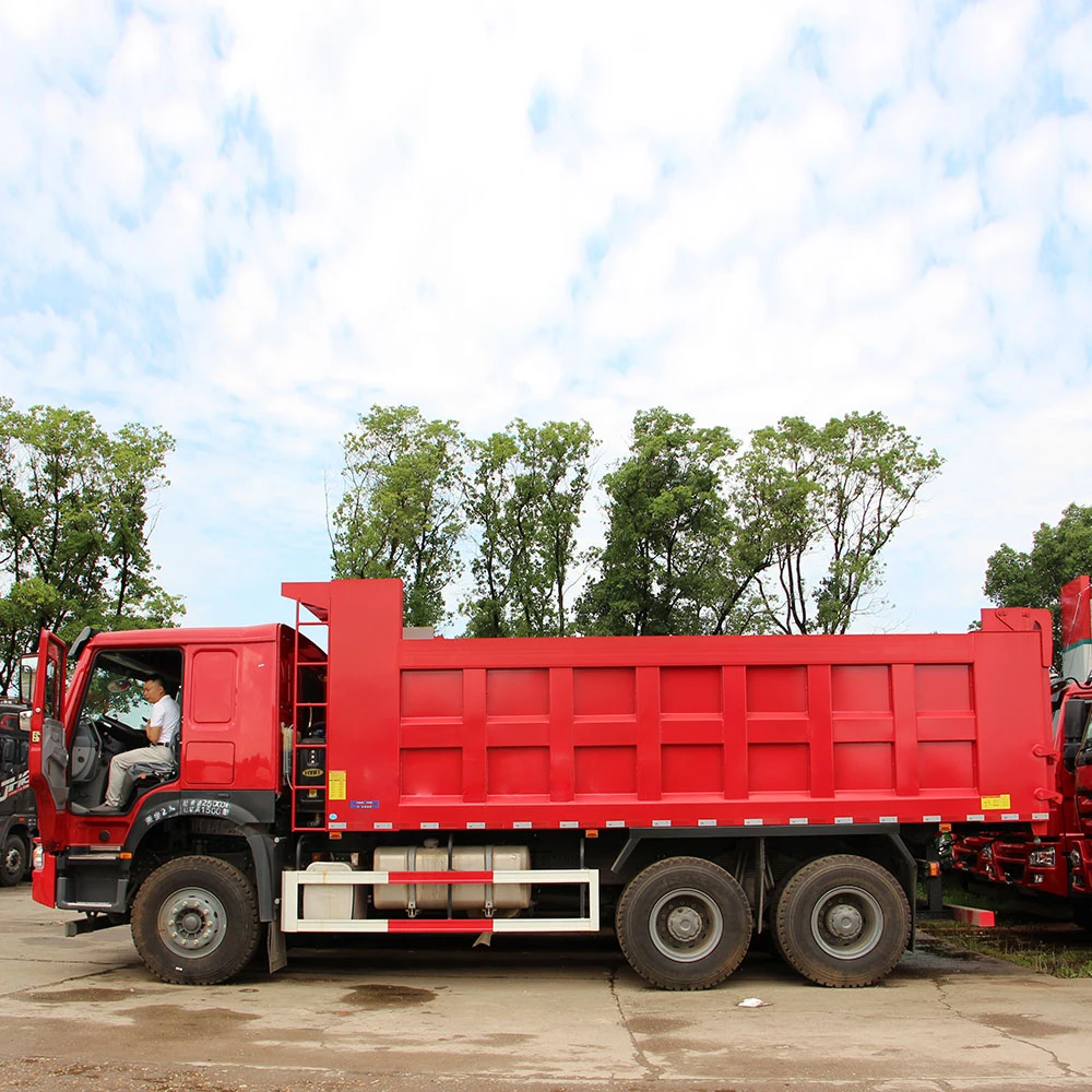 Cheap Price 336 340 371 375 380 420HP Sinotruck Howo 6*4 Cargo Truck With New Fence Bucket Used Trucks Wholesale