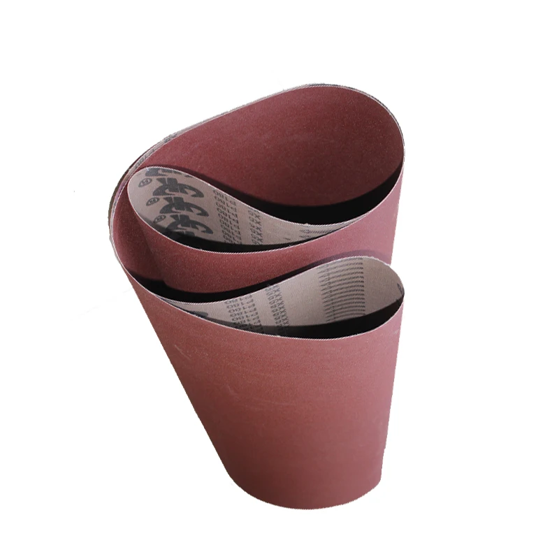 Industrial grade  Good quality Alumina abrasive cloth sanding belt X5  for metal