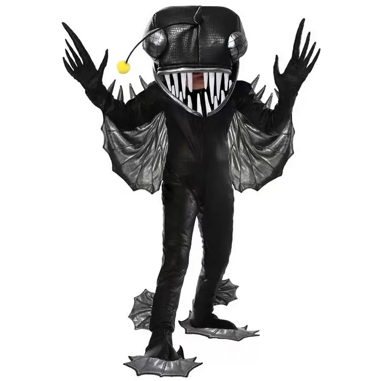 2024 Halloween  Big Guy Blackhead Demon  Costumes Monsters Cosplay Costumes Death Stage Show Costumes