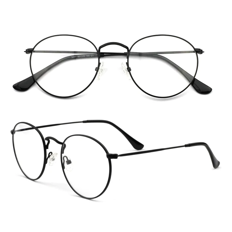 Optical metal Eye Anti Blue Light Blocking Glasses Stainless Eyeglasses Eyewear Frame