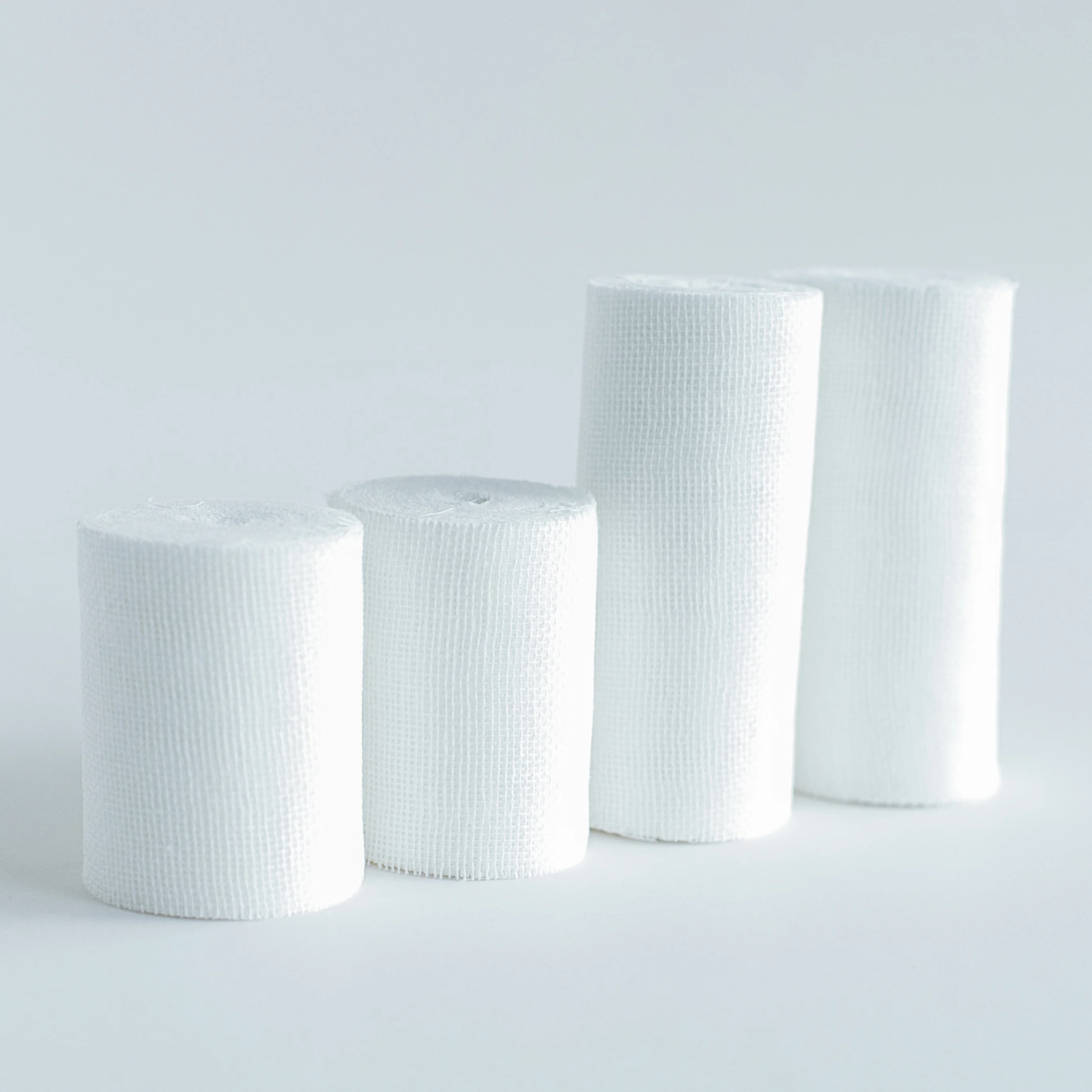 
bleached 100% cotton medical gauze roll 