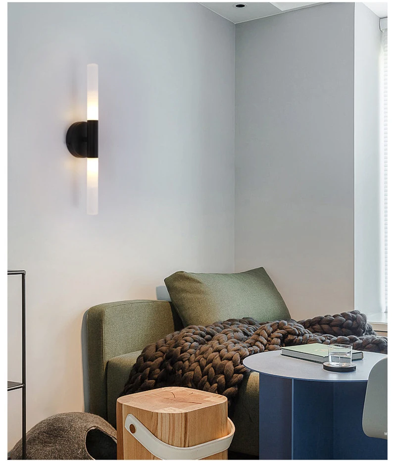 
Modern Metal Up and Down LED Wall Lamp Lights Fixture for Bedroom Foyer Washroom Living Room Toilet Bathroom Wall Sconce Lamp 