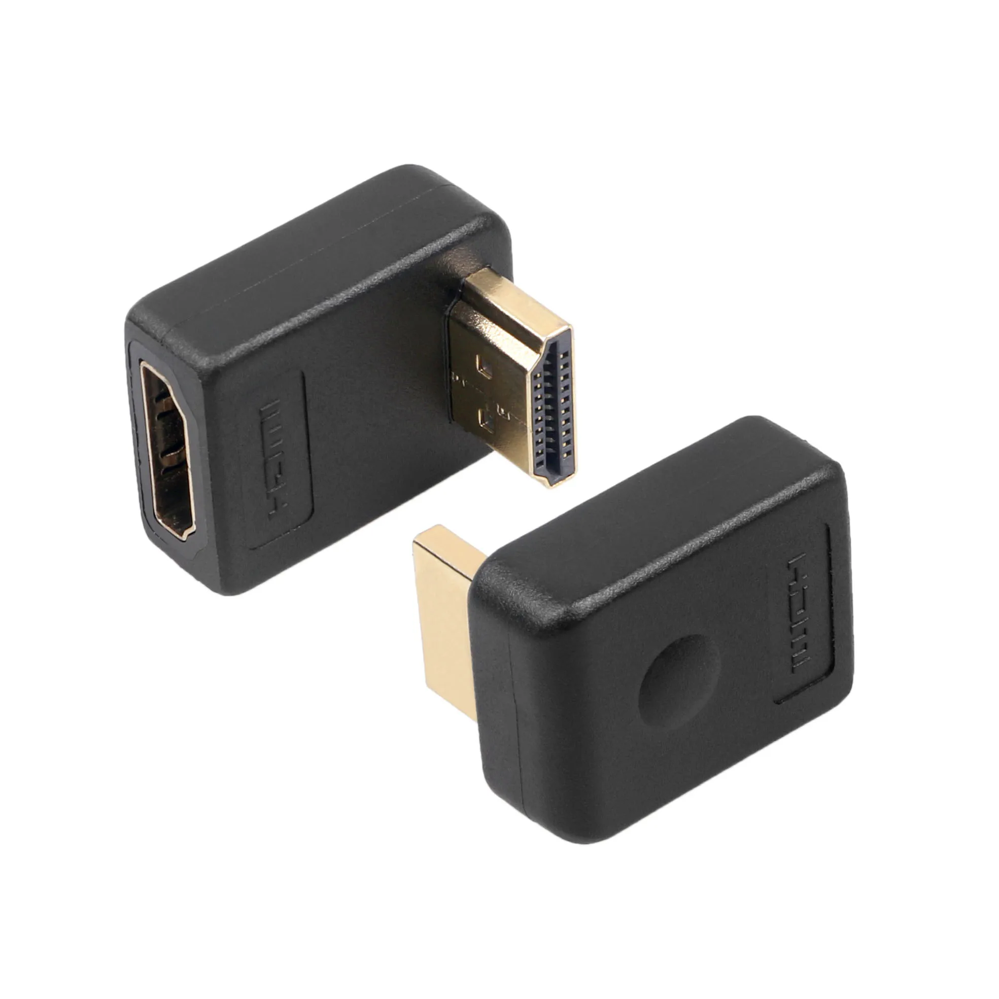 1080p high speed hdmi male to female 90 degree right angle extension hdmi converter adapter