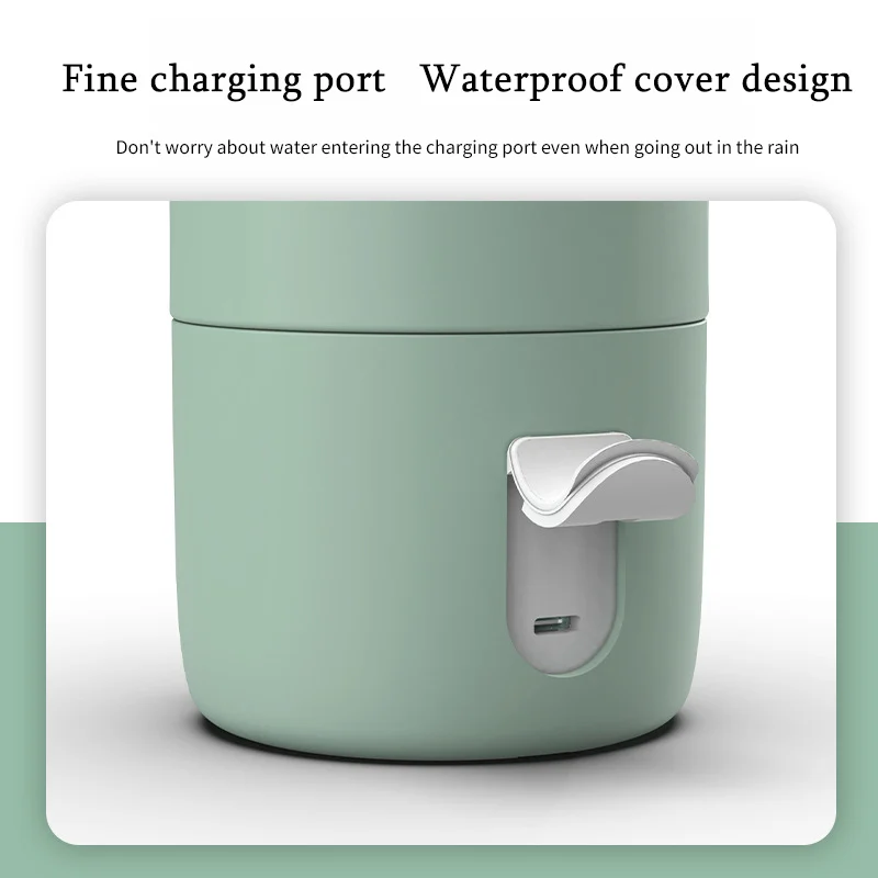 latest products 2024 usb rechargeable wireless baby milk warmer water heater 10000mAh Lithium battery power supply bottle warmer