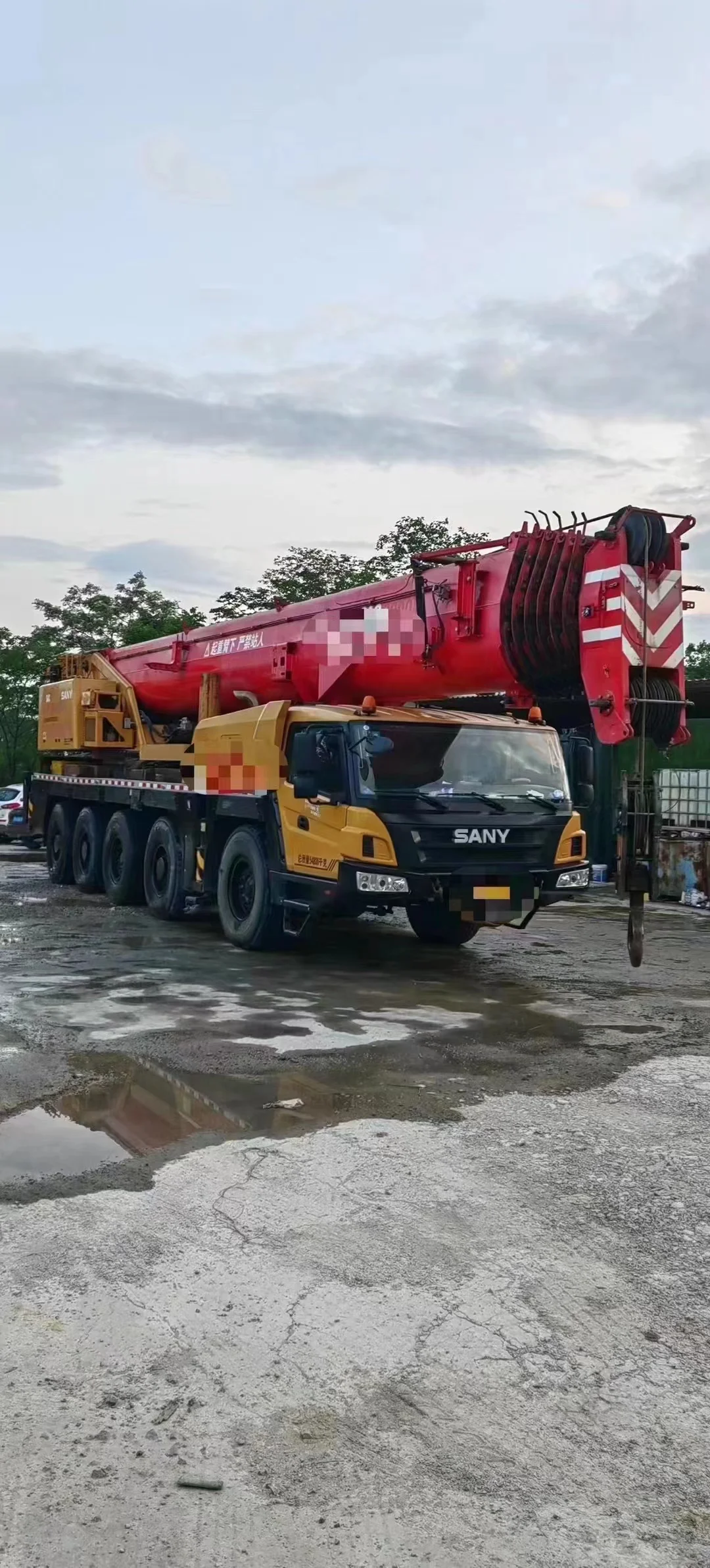 Used All Terrain Crane 130 Tons Lifting Second Hand  SANY SAC1300