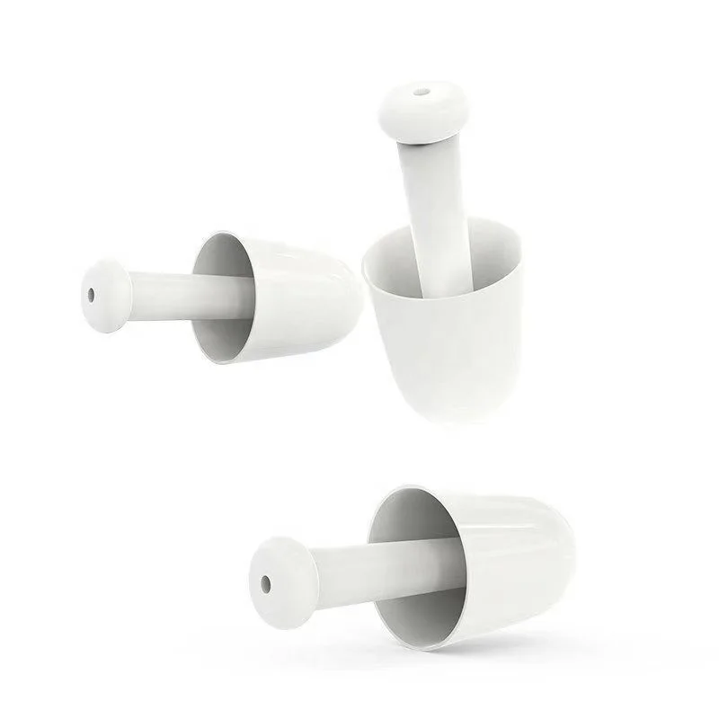 Bone Conduction Earplugs for Adults Comfortable Silicone Swim Ear Plugs Waterproof Cases Reusable Washable Water Shower Swim