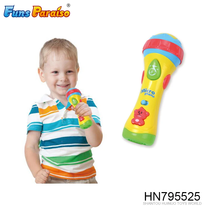 Little Singer kids microphone toy battery operated musical toy HN795525