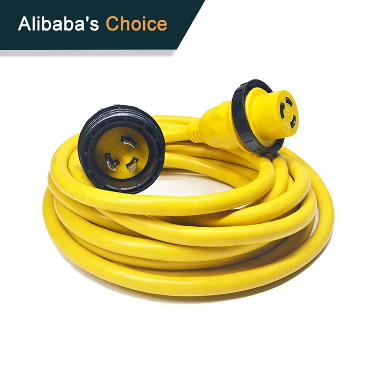 Alibabs Choice Professional USA Outdoor Indoor  Marine Shore Power Extension Cord  Manufacturer