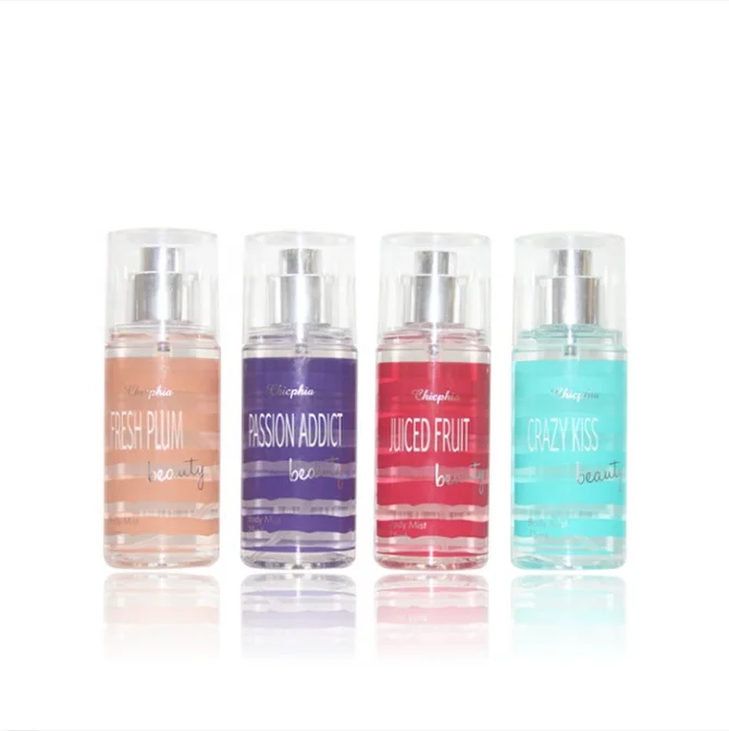 Chicphia Customized Your Own Brand Body Splash Flower Fragrance Woman Perfume Fog Body Spray