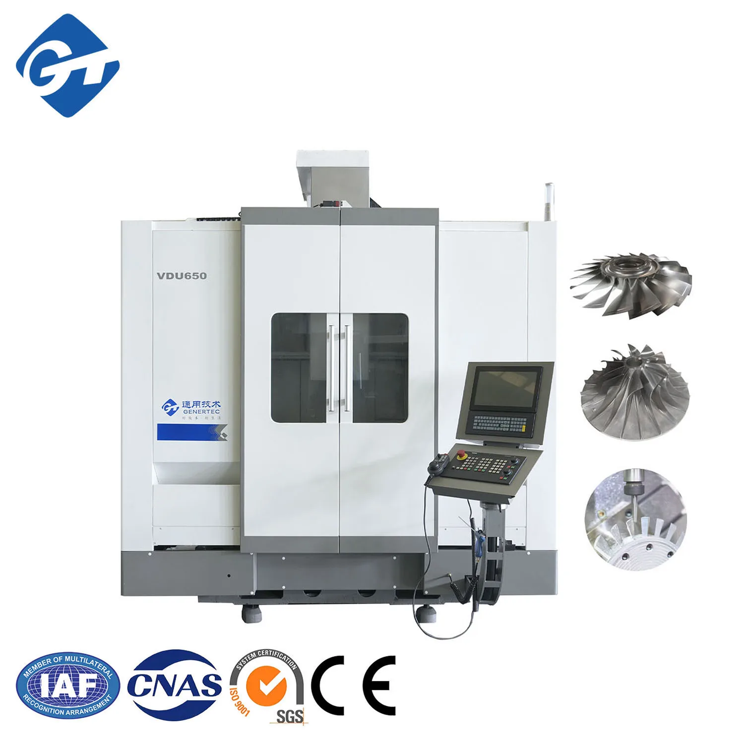 GT DMTG VMC650 5-Axis Cnc Machining Center With Rotary Table Vertical Machining Center Milling Cnc Machines