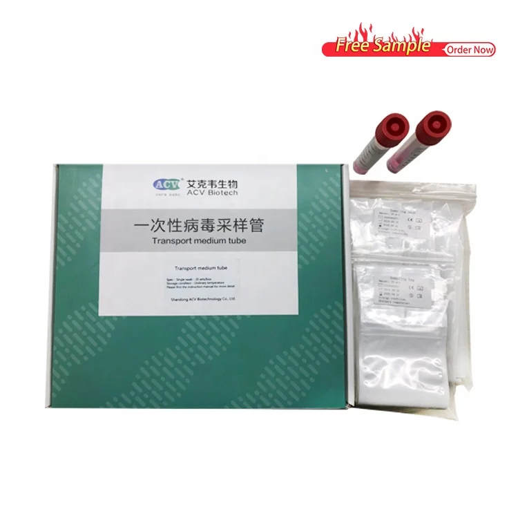 Samples free vtm media tube Sample collection tube vtm Transport Medium