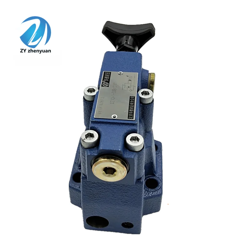 OEM ZhenYuan solenoid hydraulic valve DZ DZ10 DZ20 DZ30 DR DB series DZ20-1-L5X/20Y Pilot operated hydraulic control valve