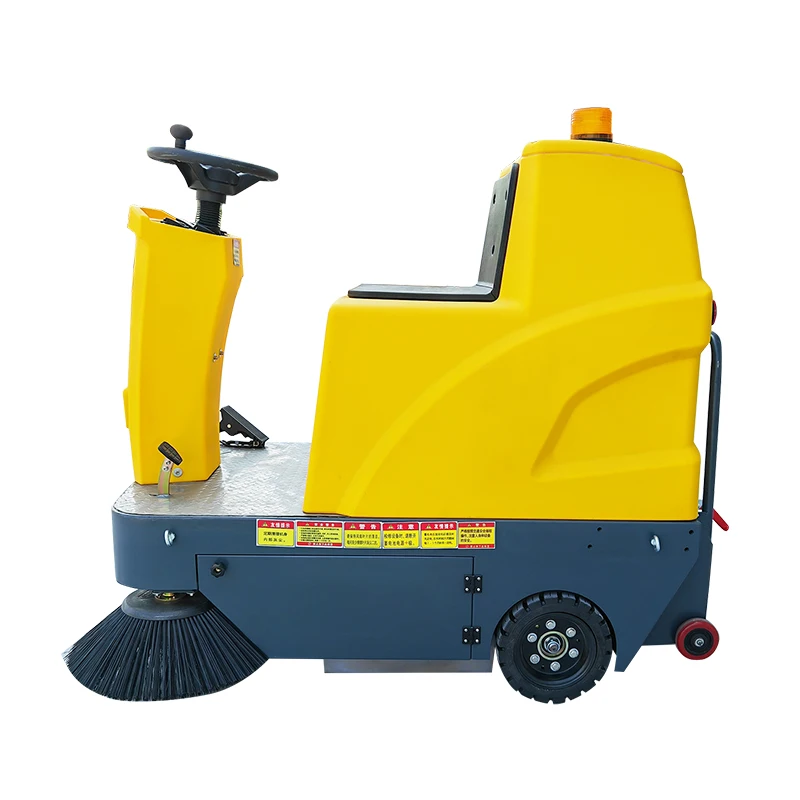 Small Street Sweeper Industrial Sidewalk Sweeper Automatic Ride On Road Sweeper Floor Cleaning Machine snow removal machine