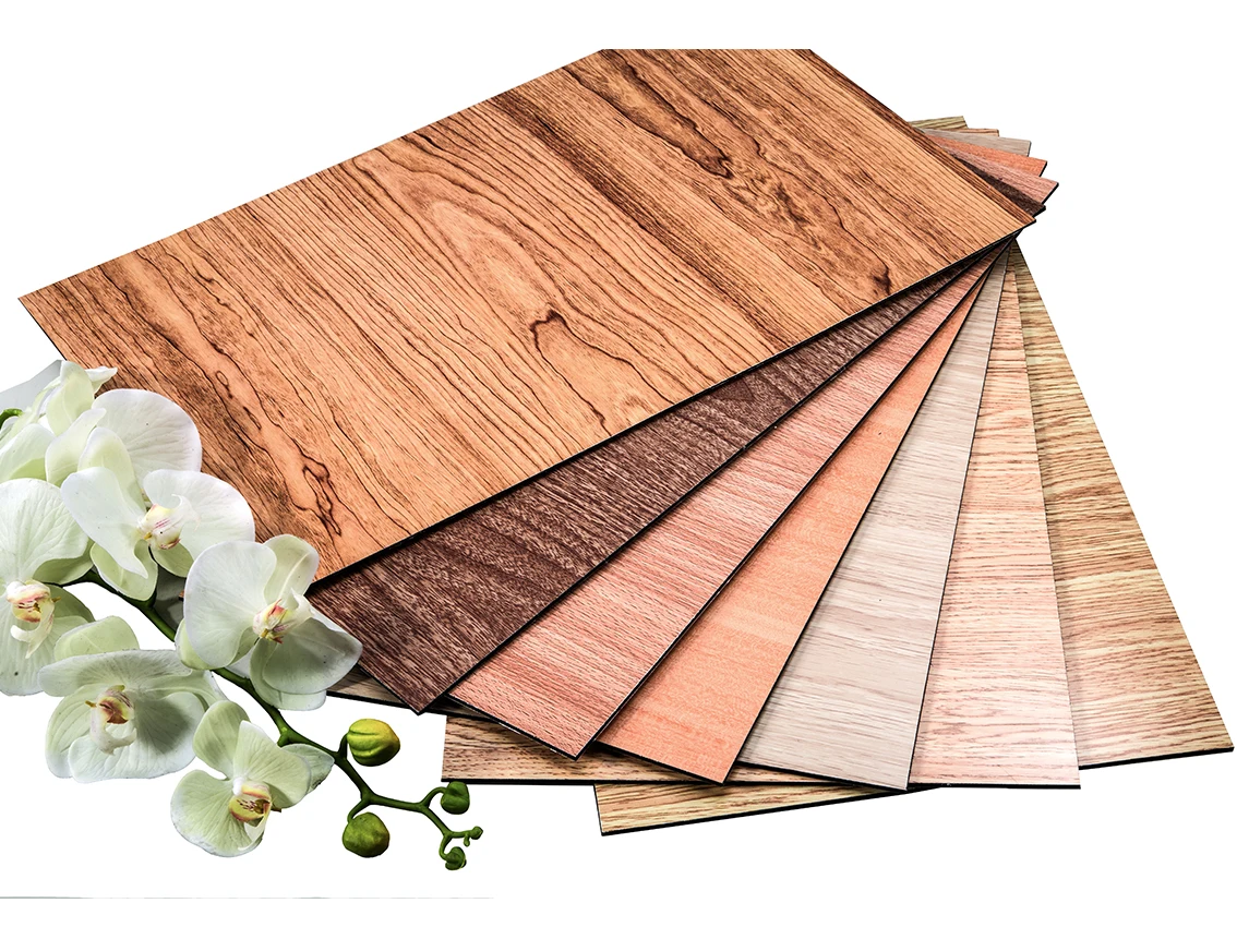Wood Composite Panel Exterior Plastic Materials ACP Wall Aluminum Panel Cladding