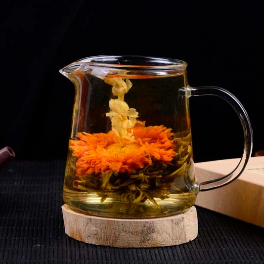 
Chinese Craft flower Tea Bulk Health Gift Tea flower flowering ball blooming tea 