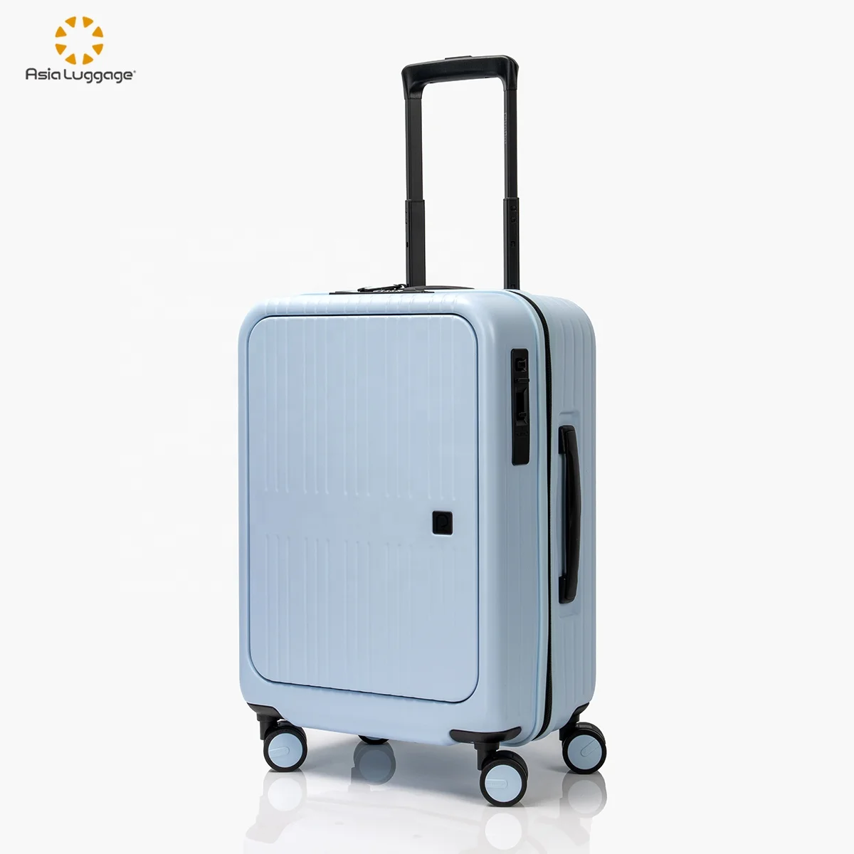 Custom Trolley Front Opening Designer Luggage 18 Inch Boarding Trolley Case OEM ODM Carry On Luggage