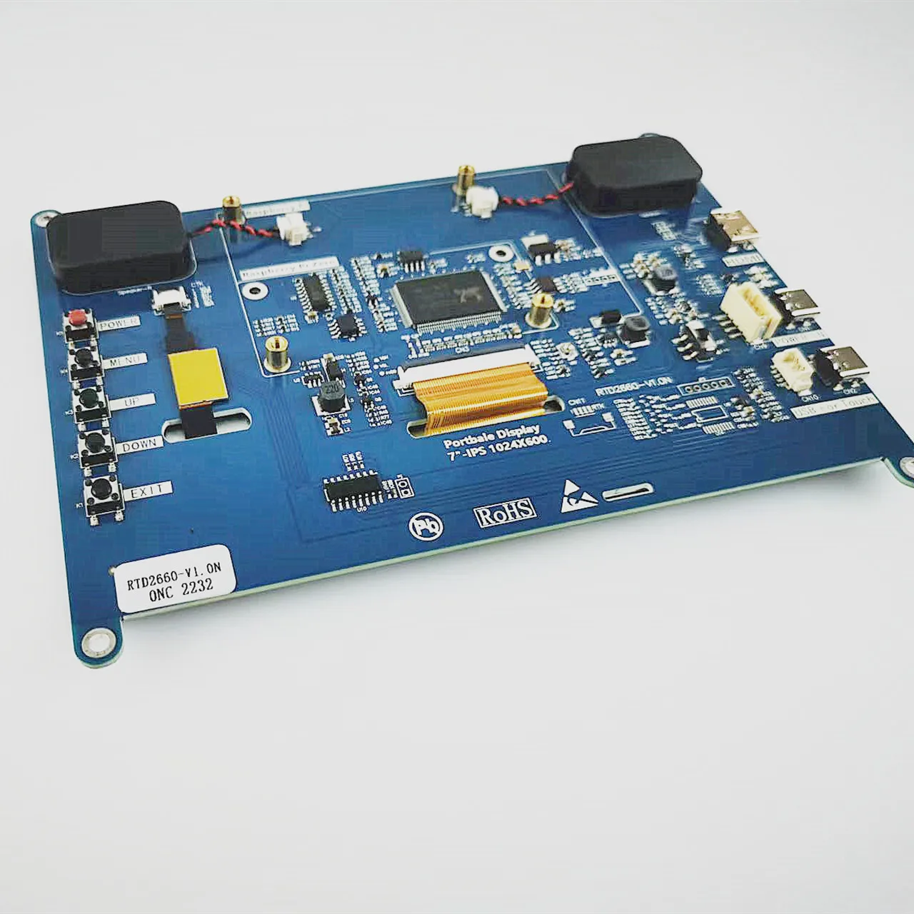 Hot Sale 7 inch IPS Touch Screen Module with Capacitive Touch Panel 1024*600 HD Raspberry Pi