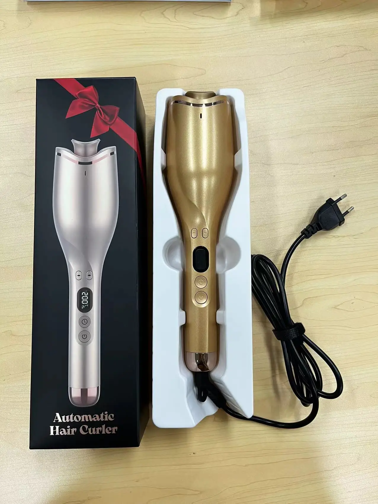 High Performance Pro Ceramic Hair Curl Rollers Automatic Hair Curler Irons Magic 4 Gears Adjustable Temperature Hair Curling