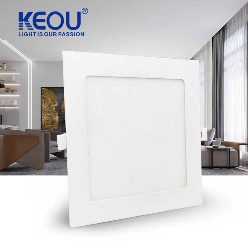Wholesale Hot Sale Slim Design 3W 6W 9W 12W 15W 18W 24W Square Led Panel Light