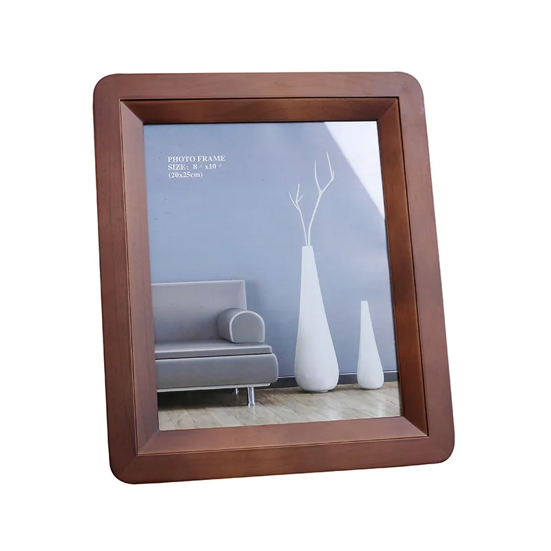
Wine Red Real Wood Square Poster Frame Large Photo Frame Wall Picture Frame 